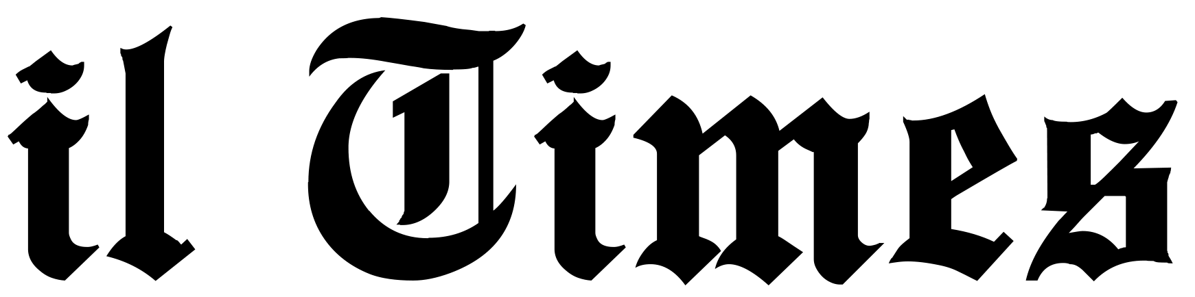 il Times logo nero